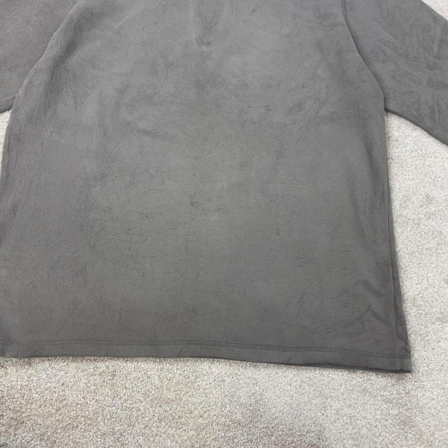 Y2K The North Face technical fleece L grey men’s 1/4 zip