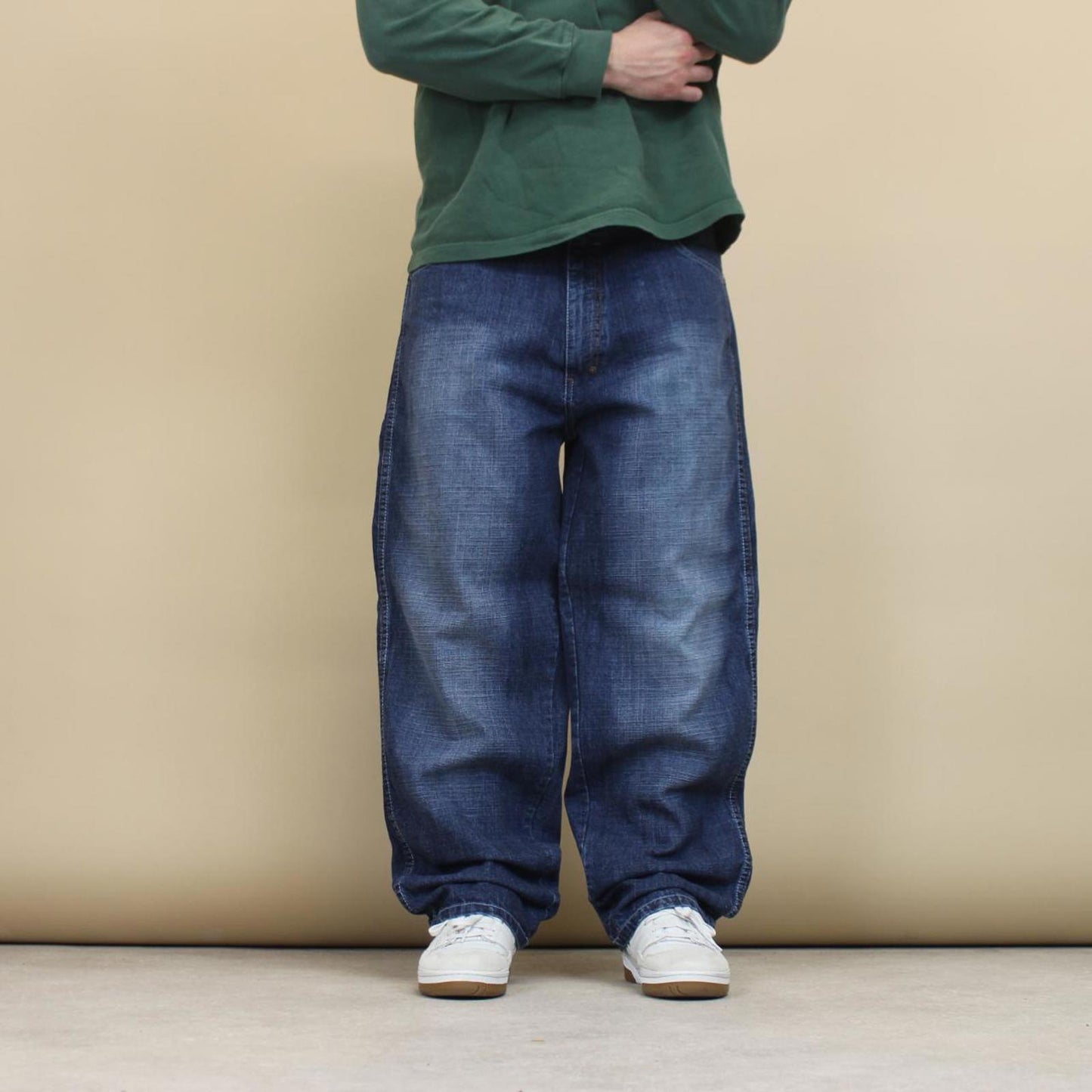 Blue Eddie Domani baggy jeans W38 L30