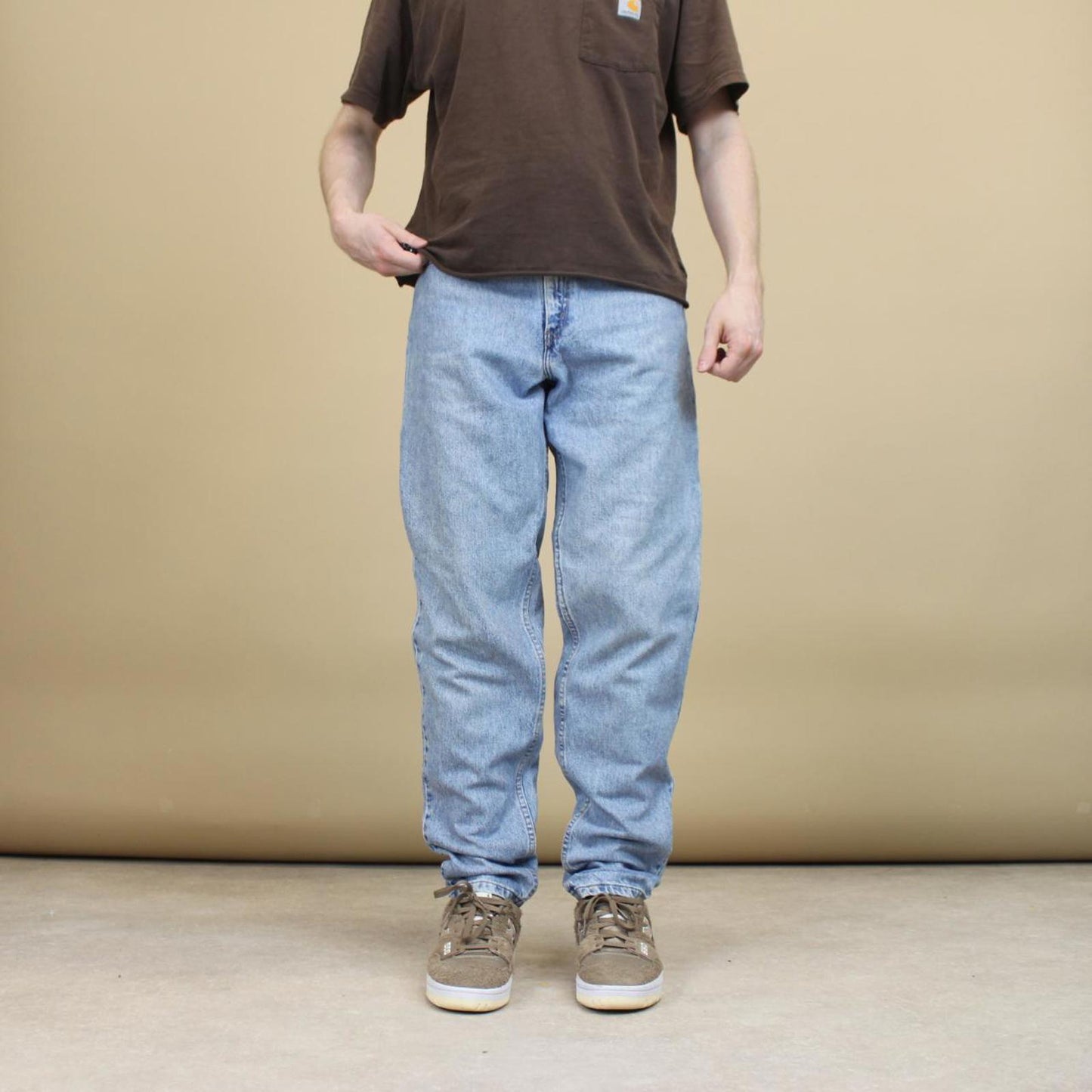 Blue Levi's 550 jeans, size 11