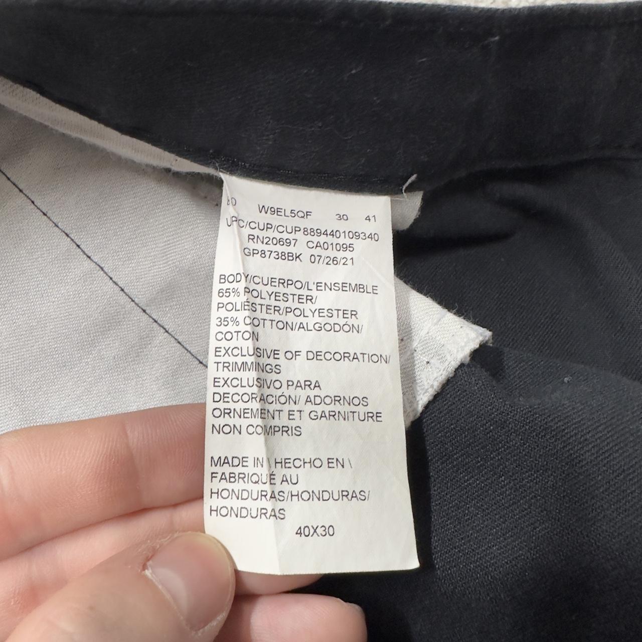 Dickies double knee work pants Y2K black Loose fit chino style skate trousers