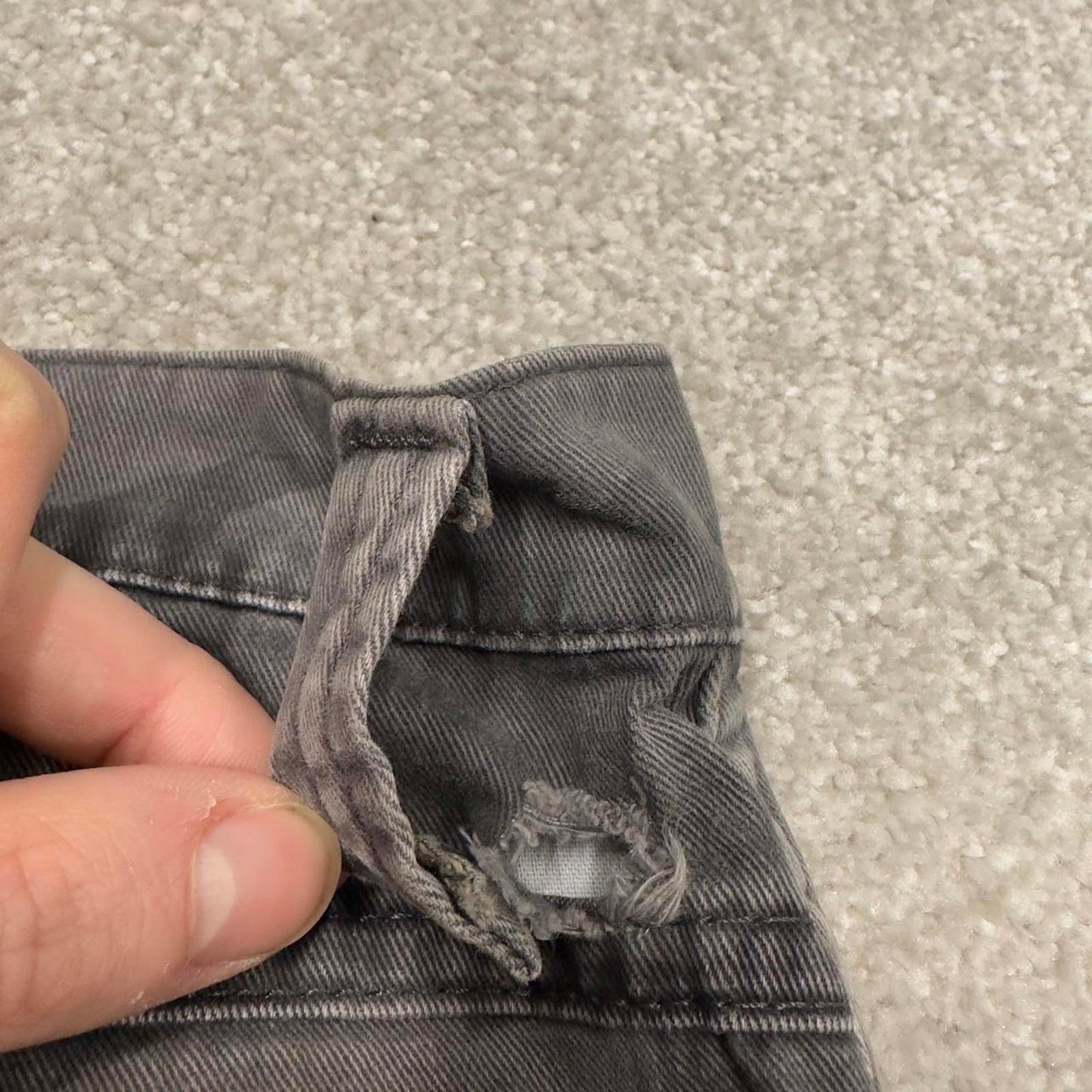 Camo Wrangler cargo pants W30L30 faded grey camouflage straight y2k style cargo trousers