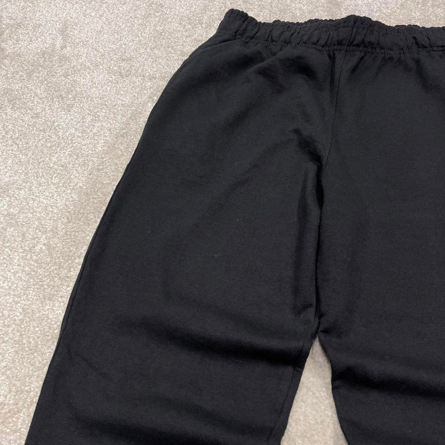 00s Y2k black Champion joggers M gym wear jogger sweatpants embroidered logo tracksuit bottoms