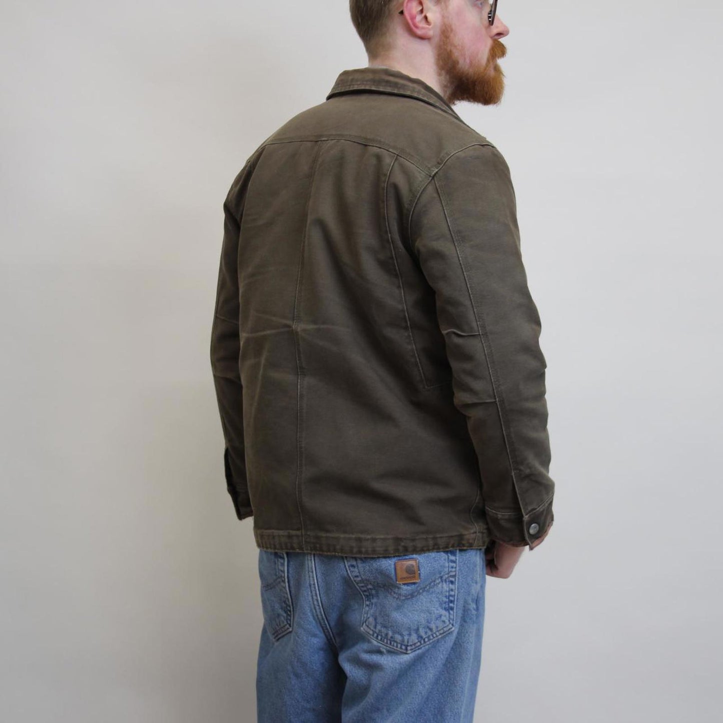 Brown Carhartt jacket XL (18-20)
