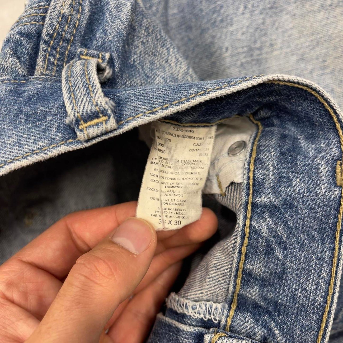Mens Dickies carpenter jeans W36 L30