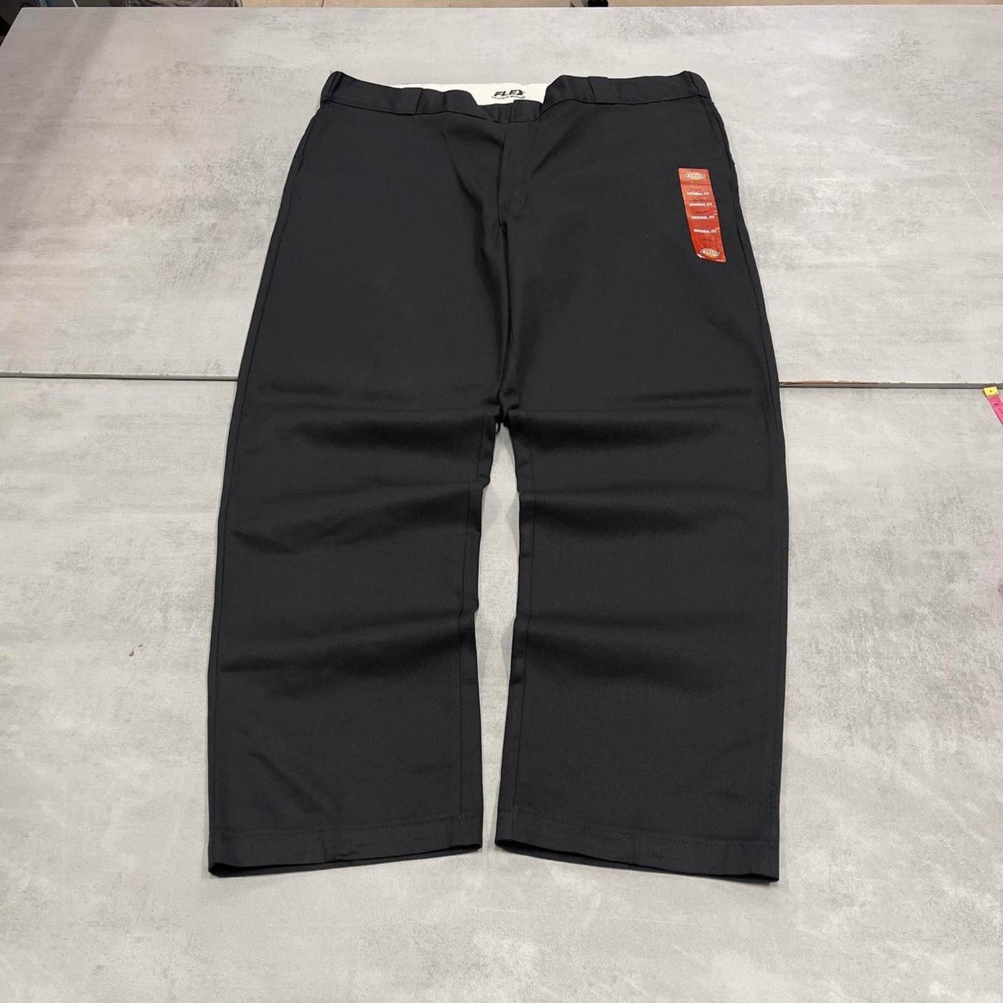 Baggy Dickies 874 pants W42 L30 black loose twill chino style skater pants