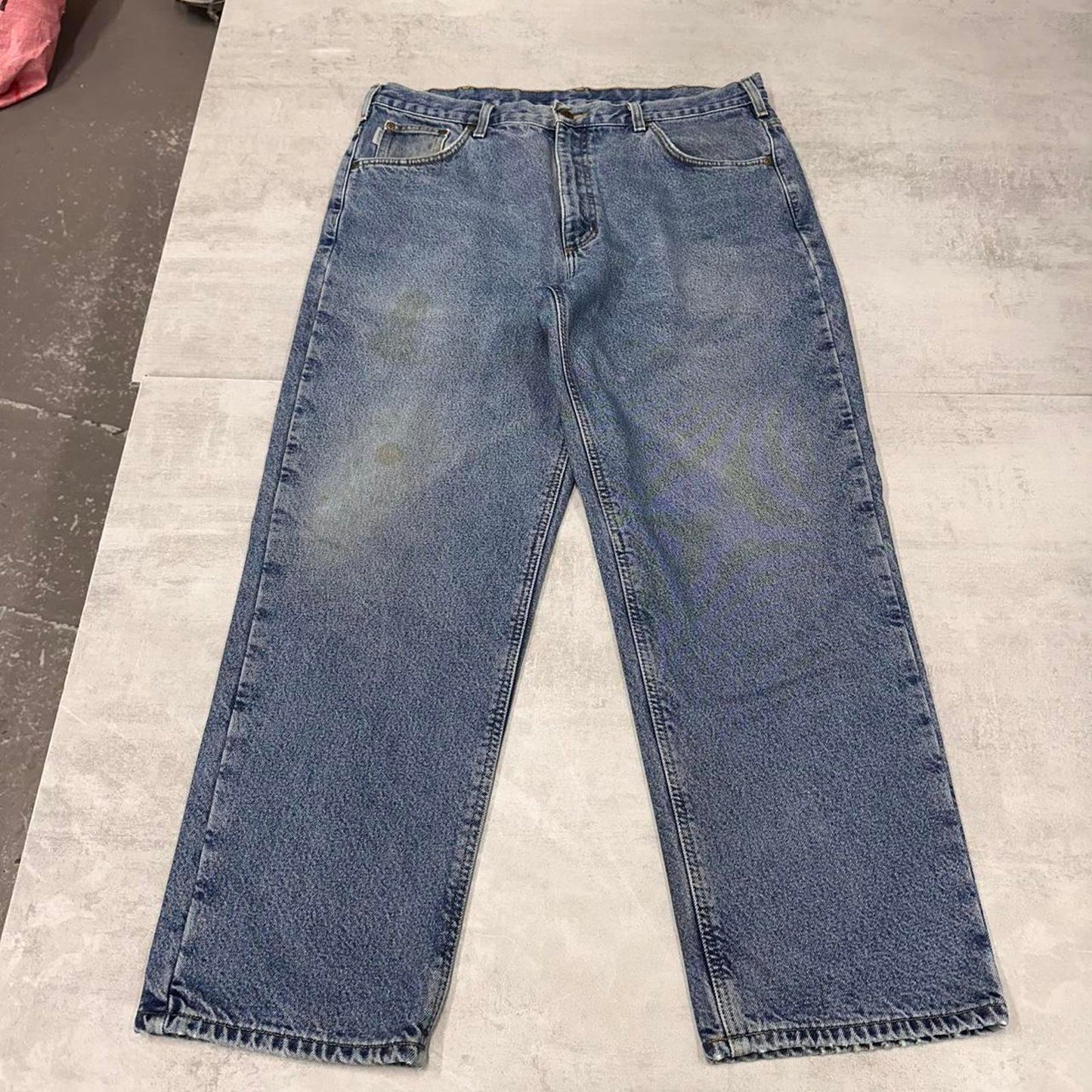Blue Carhartt jeans W38L30