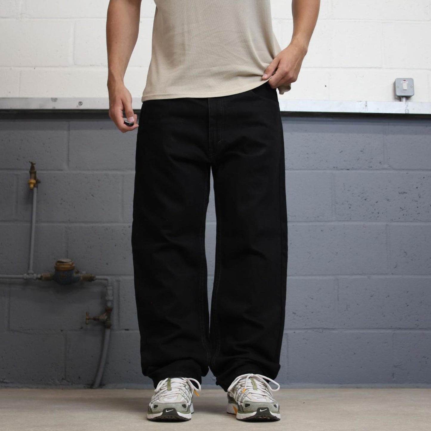 Black Levis 505 jeans W38 L30