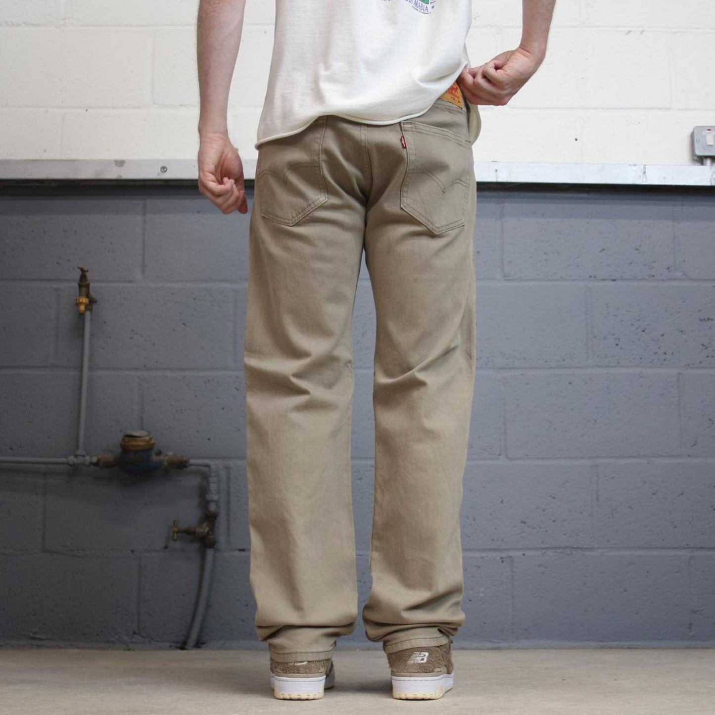 Khaki Levis 505 jeans W32L34