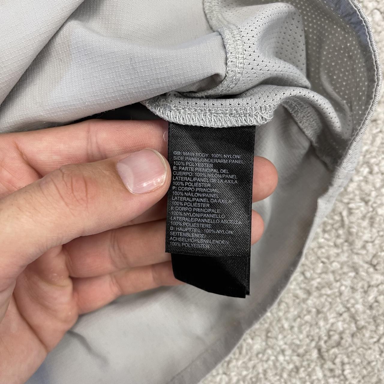 North Face technical short sleeve shirt grey TNF festival style button down summer shirt