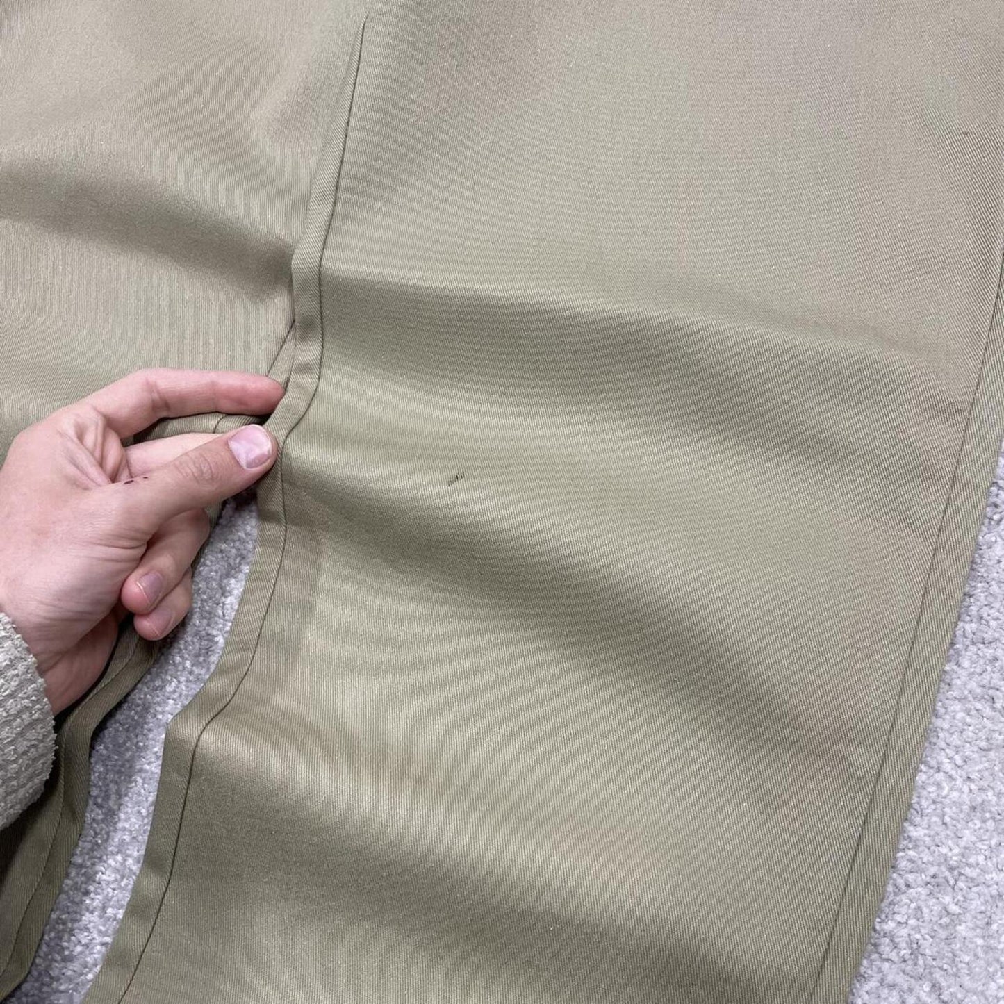 Dickies work pants slim straight khaki Twill chino skate style trousers