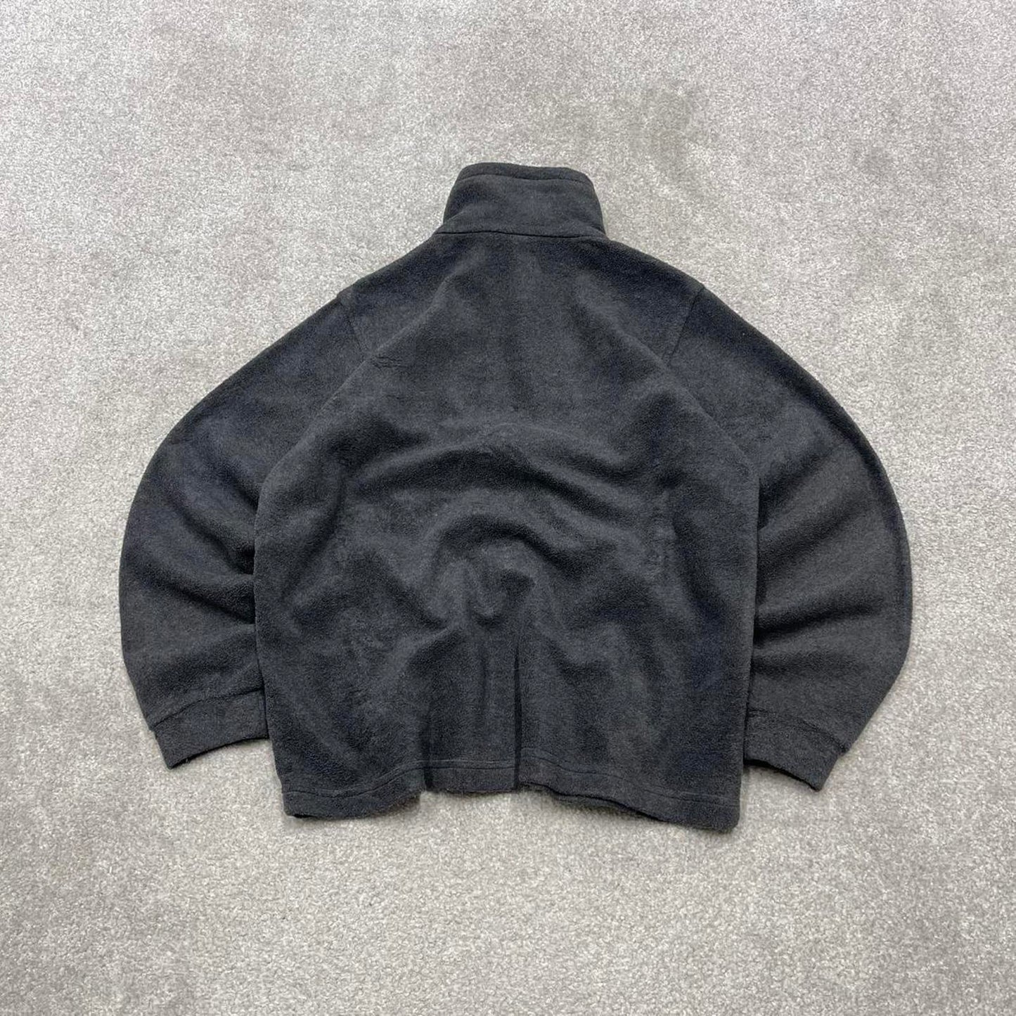 Grey Columbia technical fleece Medium women's y2k style full zip up autumn