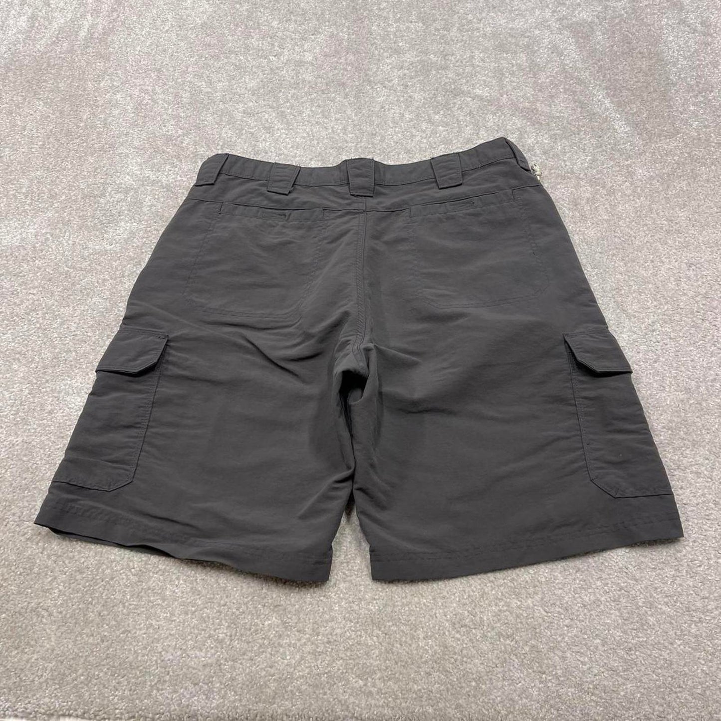 Y2k loose Wrangler cargo shorts skater style grey Floaty chino summer festival shorts
