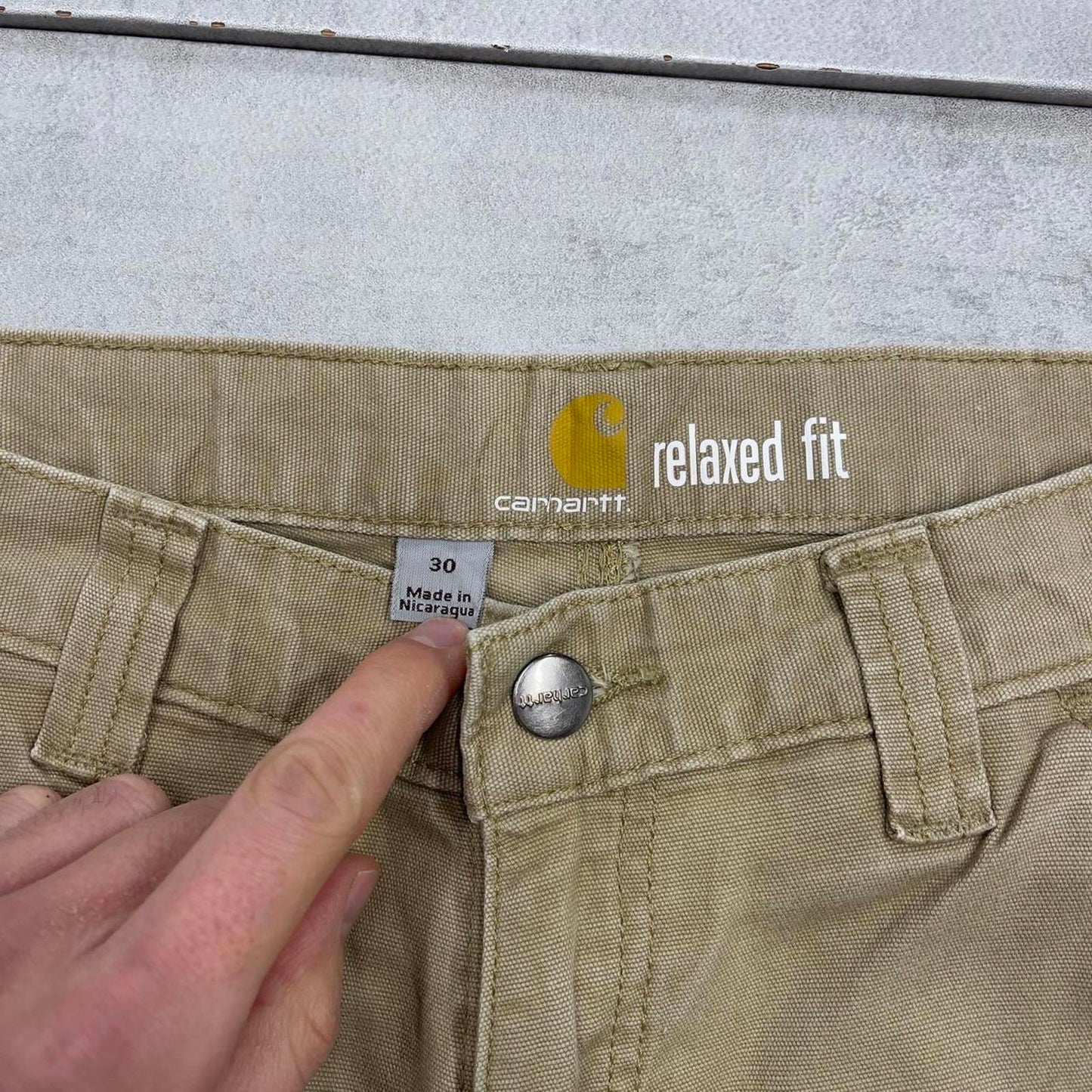 Carhartt carpenter shorts W30