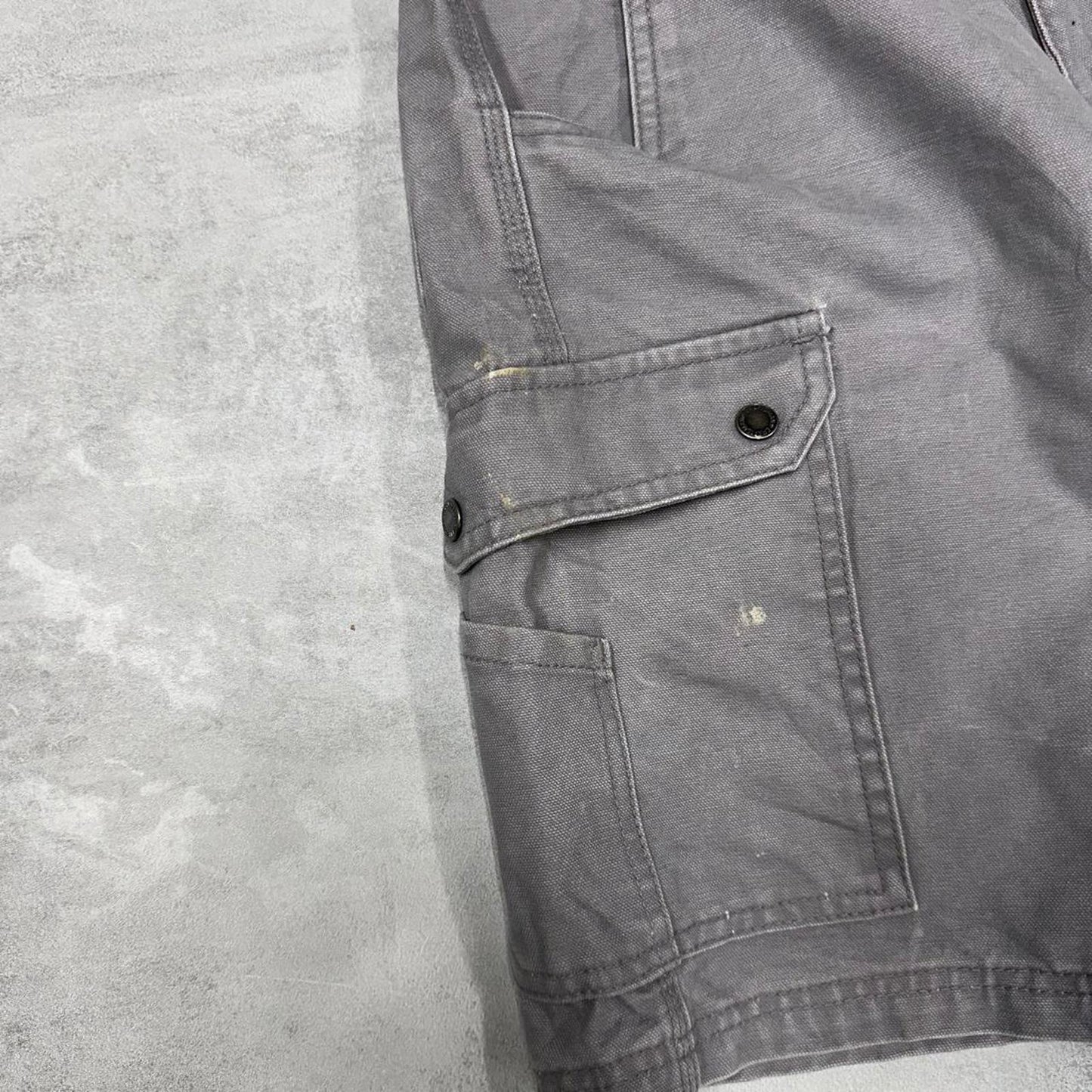 Grey DieHard cargo shorts W34
