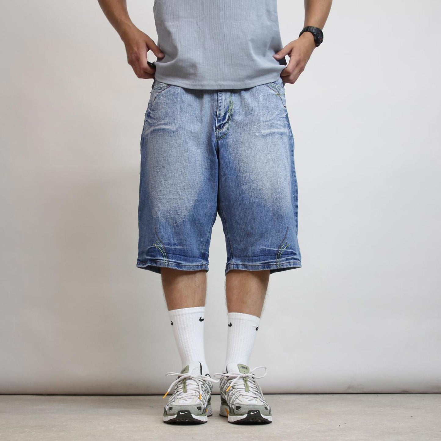 Baggy Neeso denim shorts W40