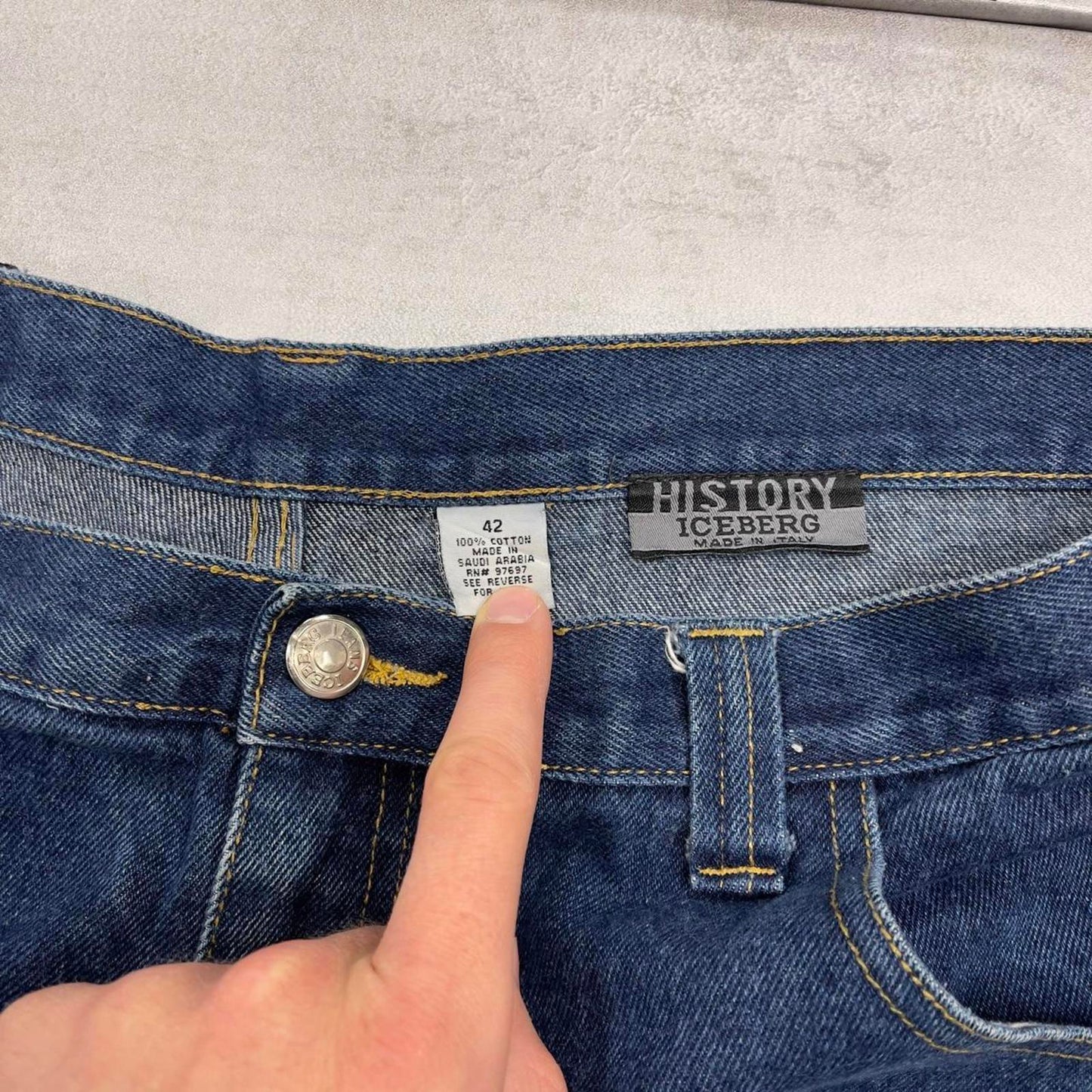 Baggy Iceberg carpenter jorts W40
