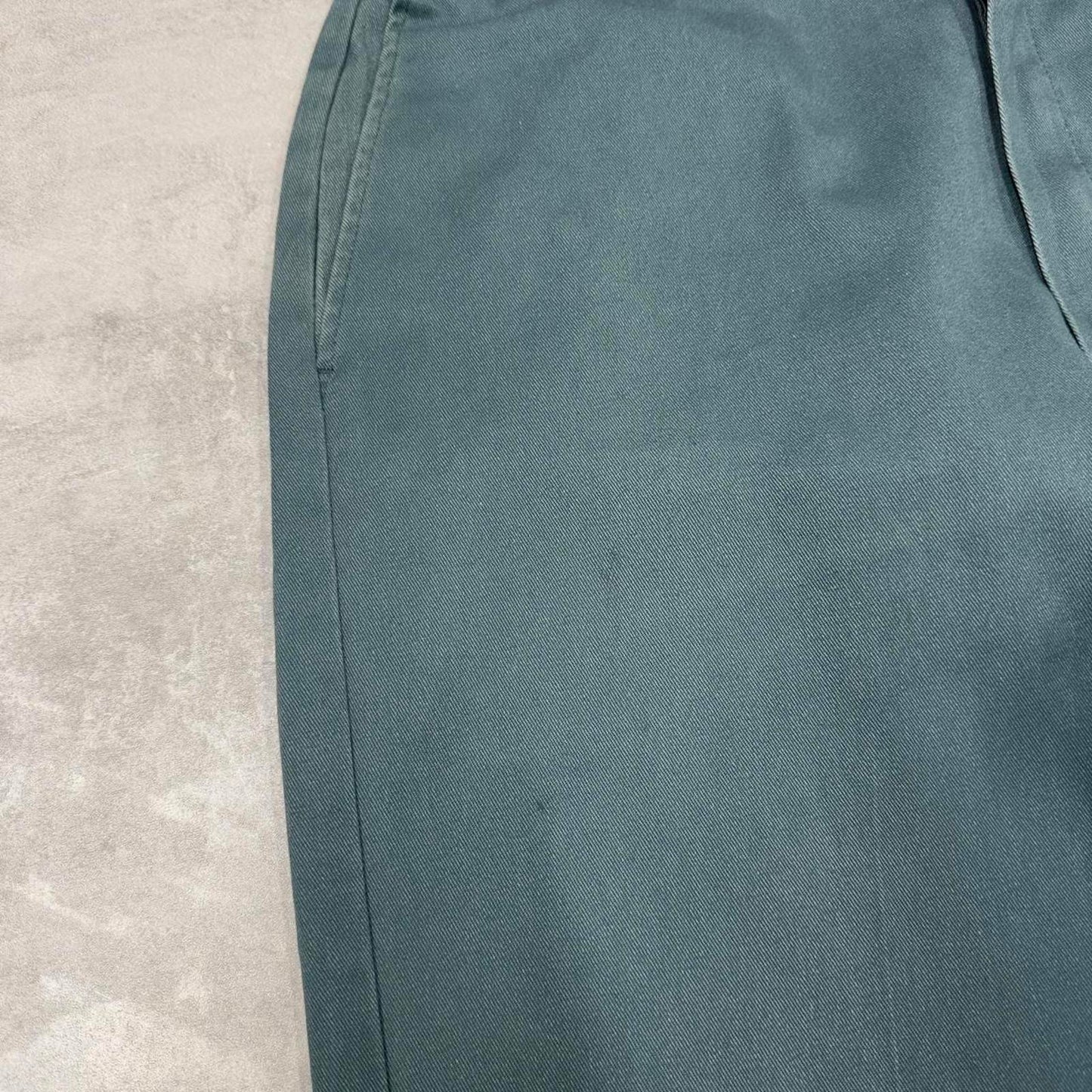 Dickies Pants W36L29 loose turquoise twill chino style skater pants