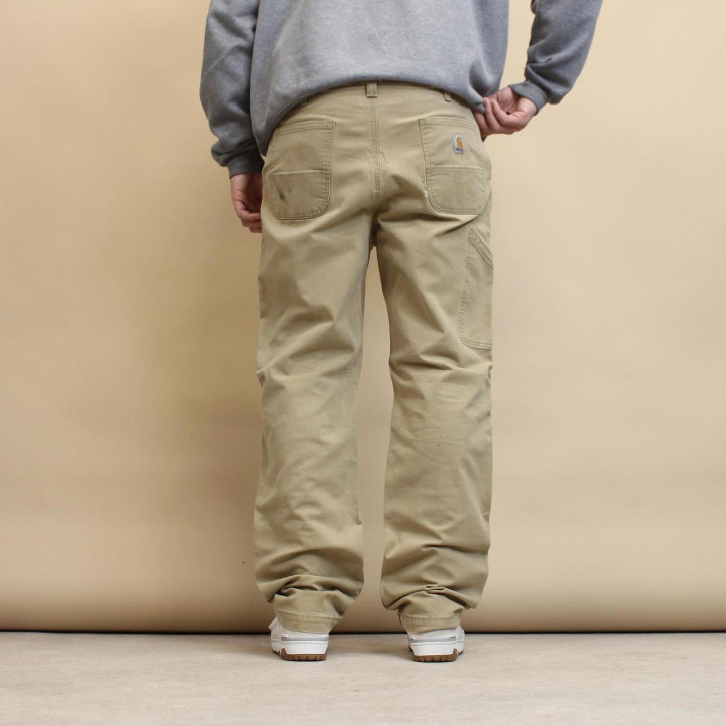 Tan Carhartt carpenter trousers W38 L34 relaxed 90s style skater pants