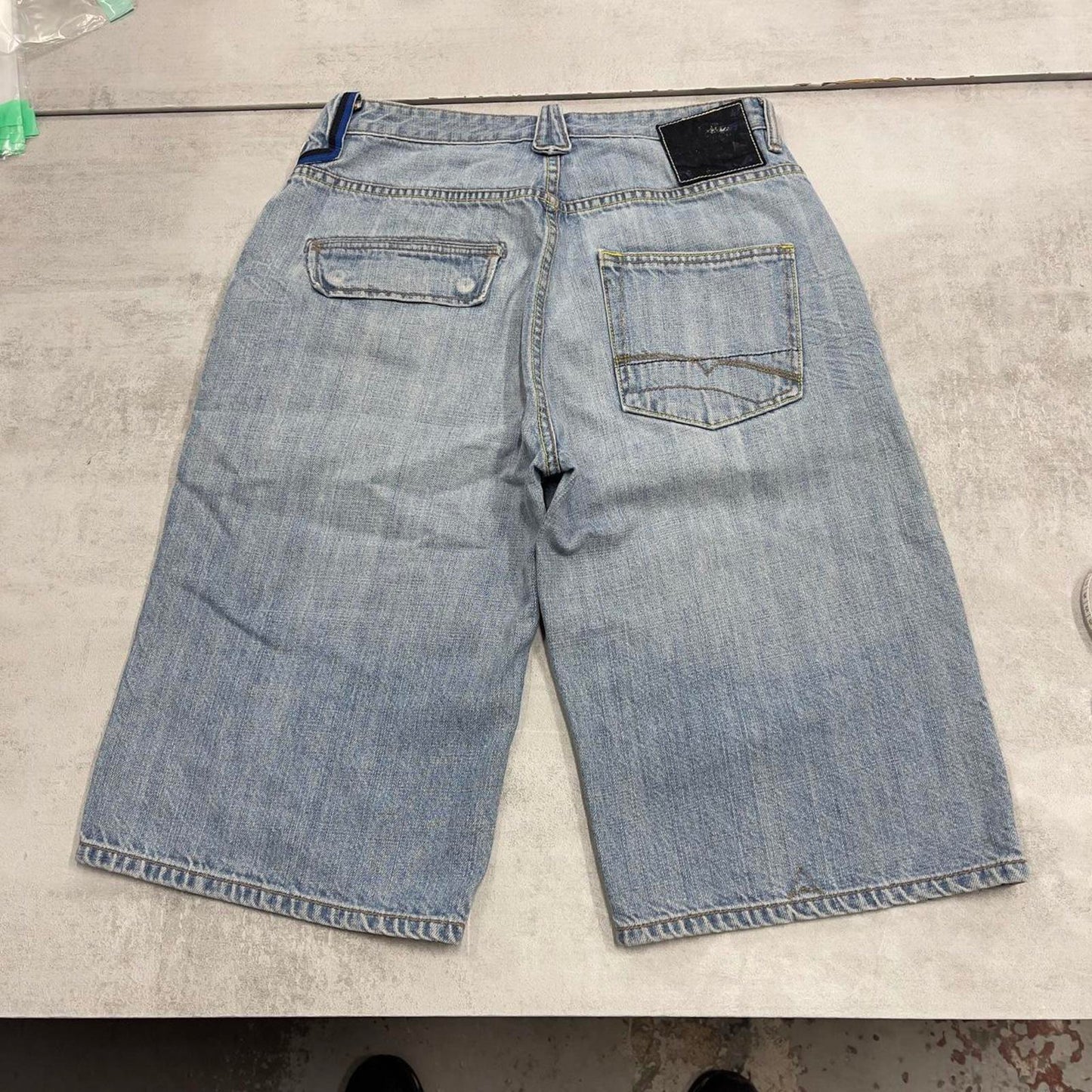 G Unit denim shorts W32 loose denim Y2K hip hop skate style jorts