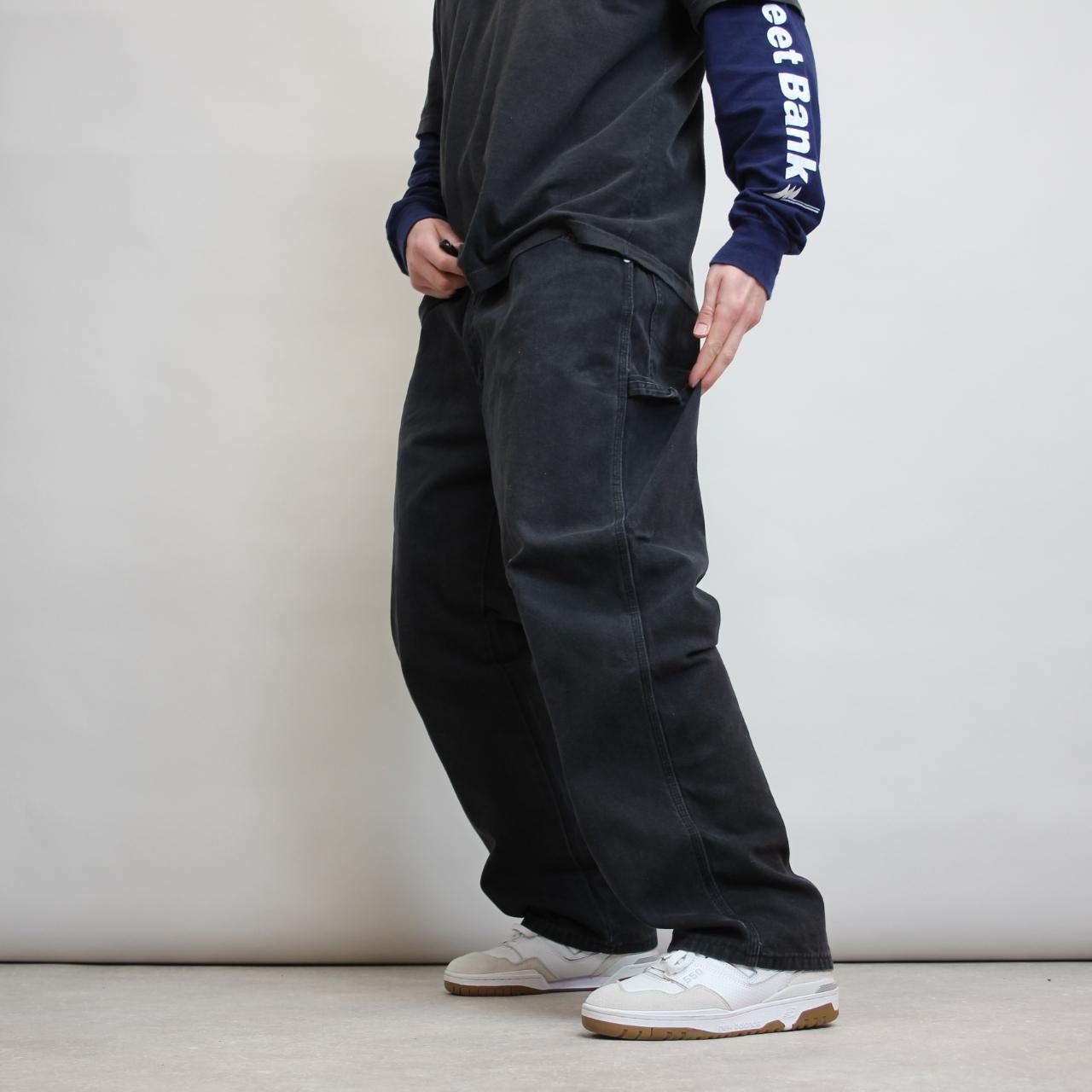 Faded black Dickies carpenter jeans W40