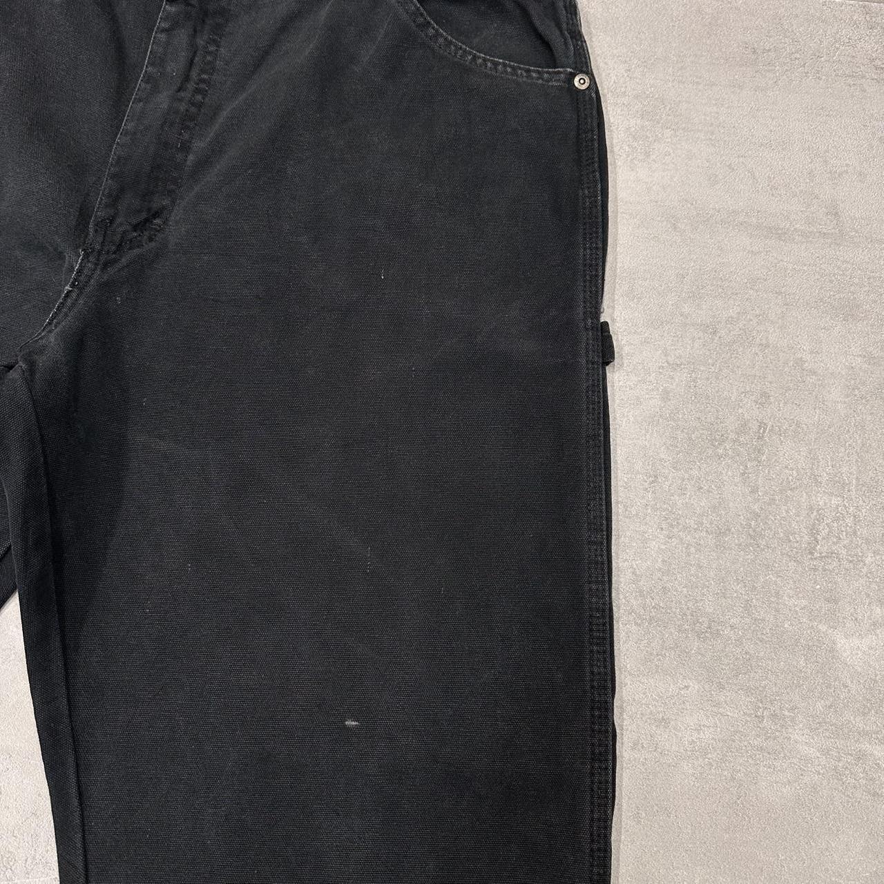 Faded black Dickies carpenter jeans W40