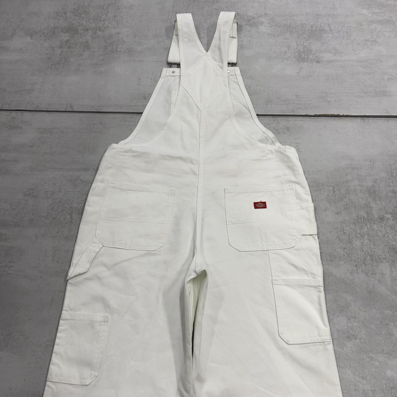 White Dickies overalls W36