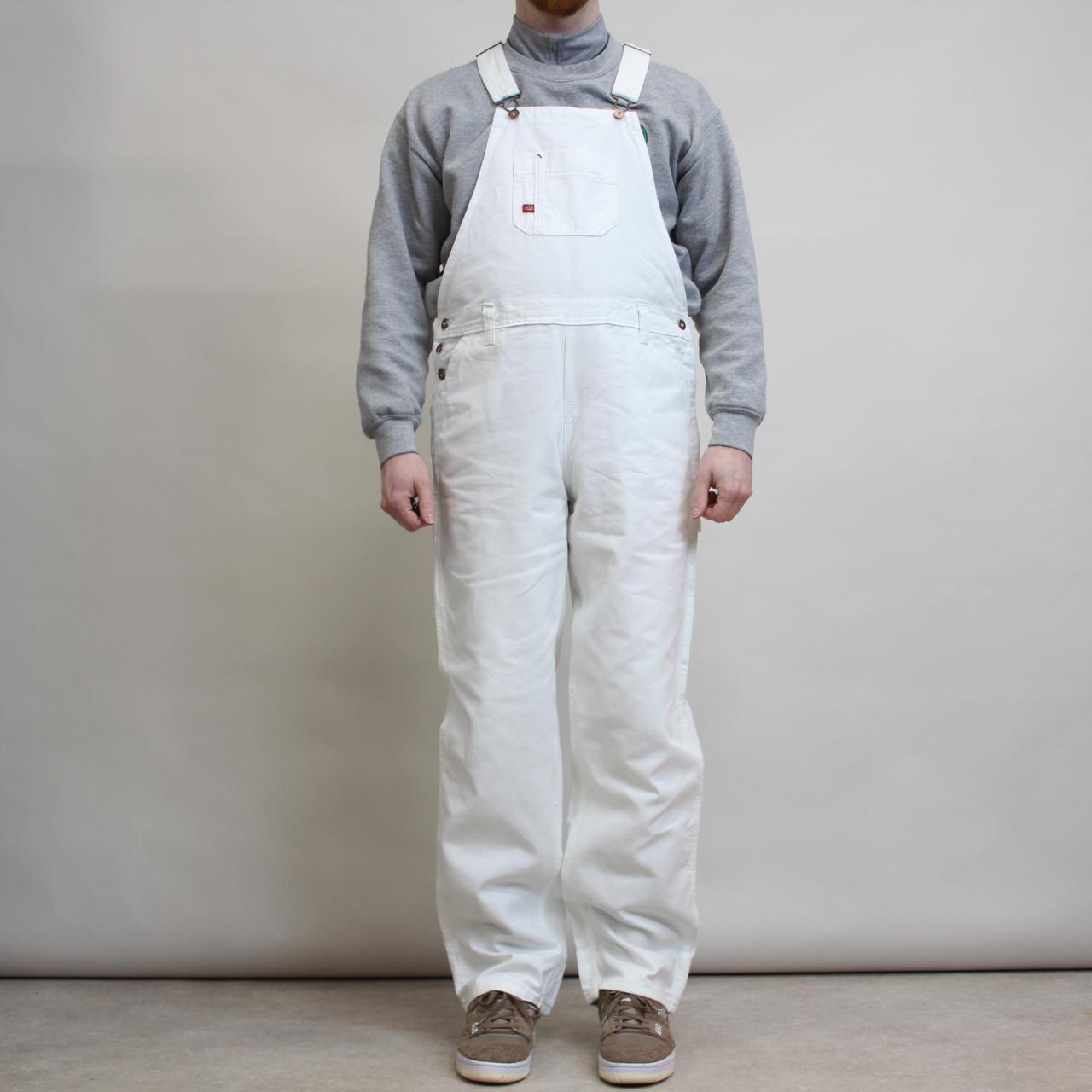 White Dickies overalls W36