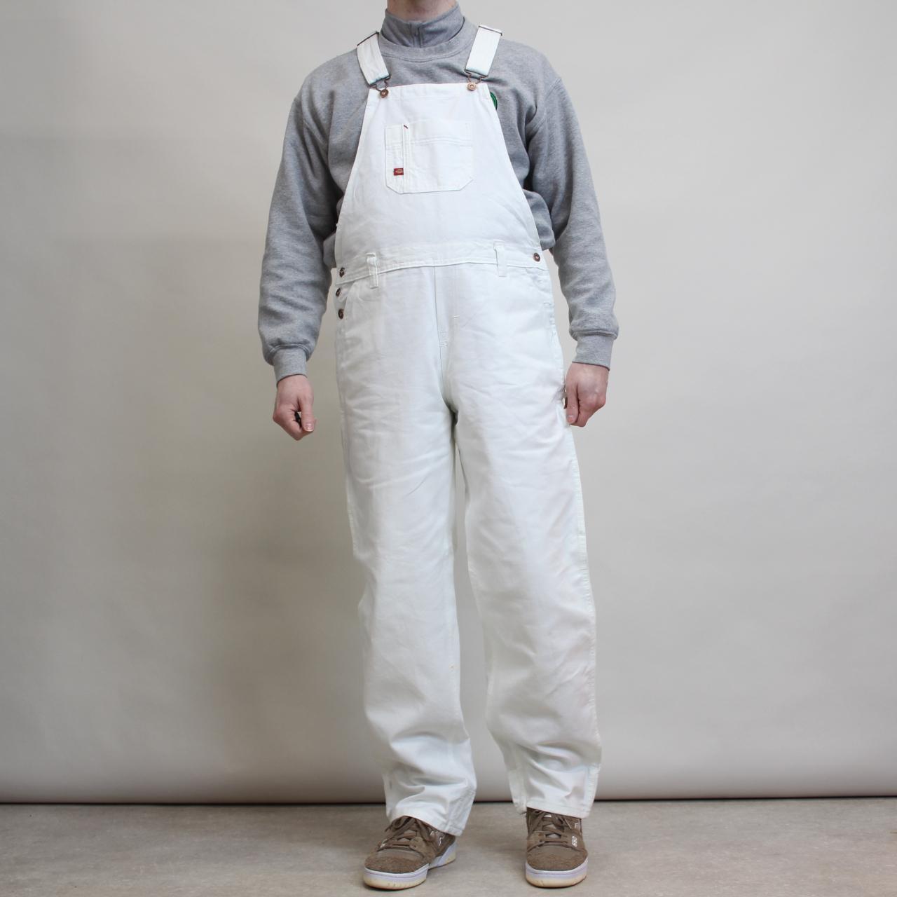 White Dickies overalls W36