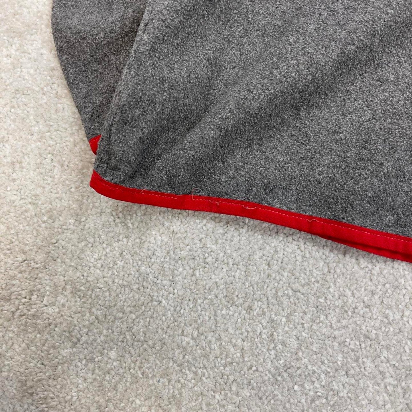 Grey Columbia PFG technical fleece Large snap T pull over y2k autumn style popper neck