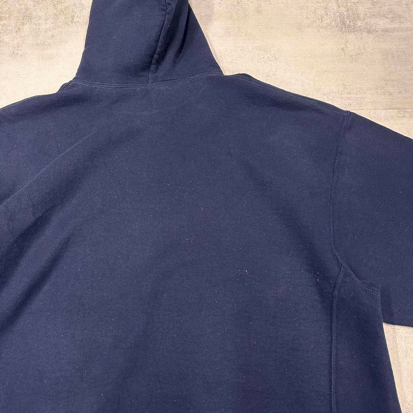 Navy vintage Russell hoodie XXL