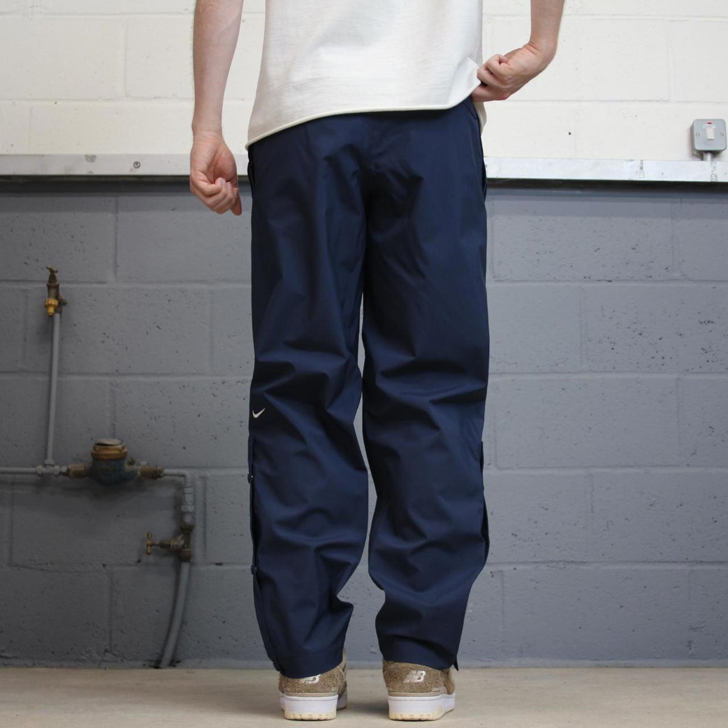 Navy Nike trackies S