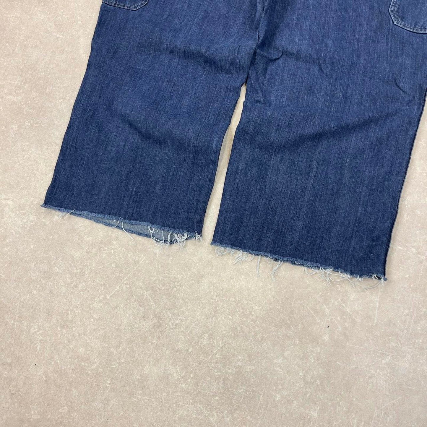 Blue denim Dickies dungarees W48L26 USA mens overalls