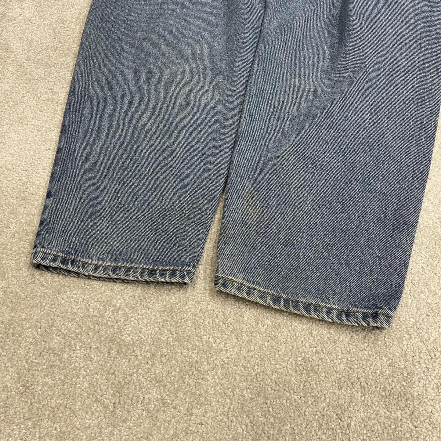 Levi's baggy tapered jeans y2k blue Loose fit wide leg denim surf style pants