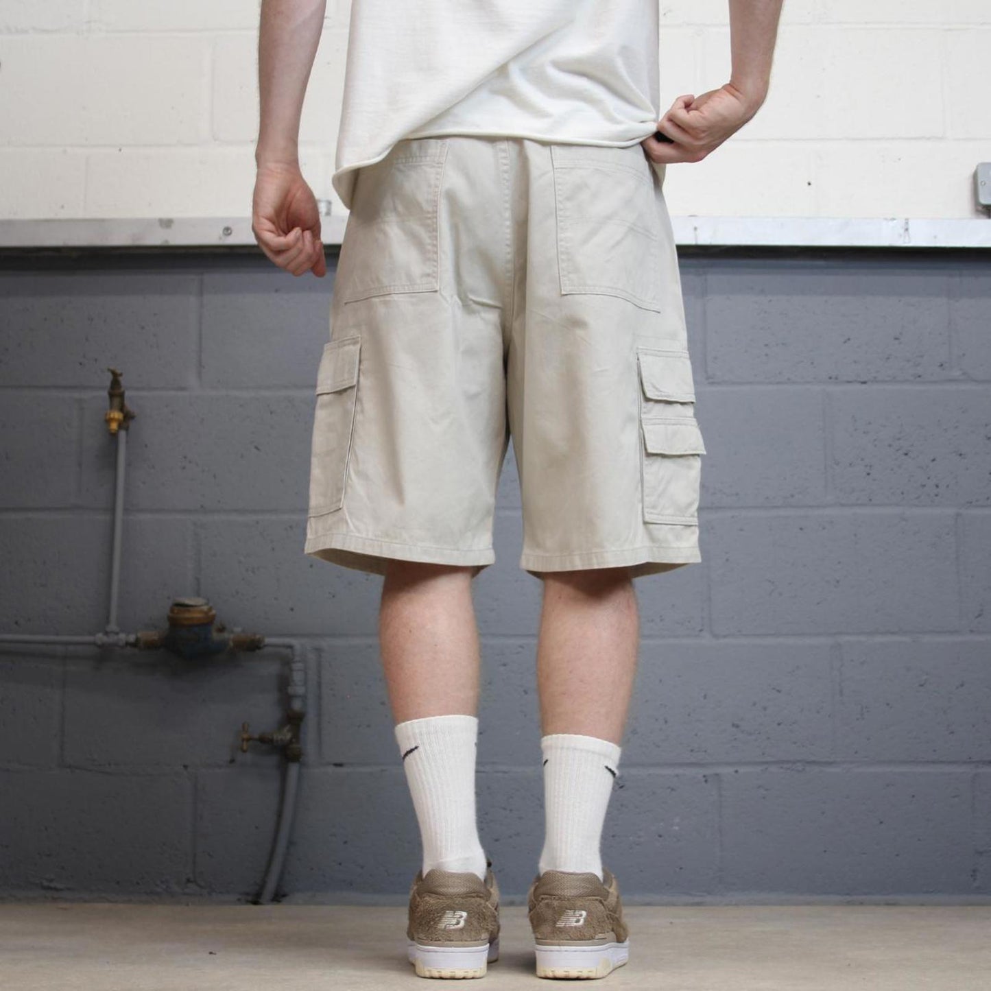 Baggy Wrangler cargo shorts W36