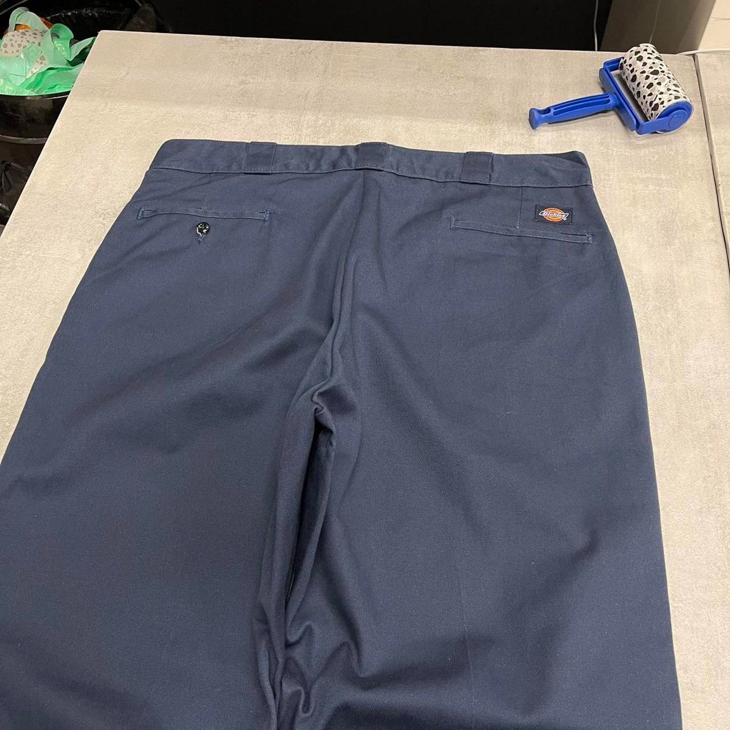 Navy vintage Dickies pants W36 L32 twill style chino pants skater