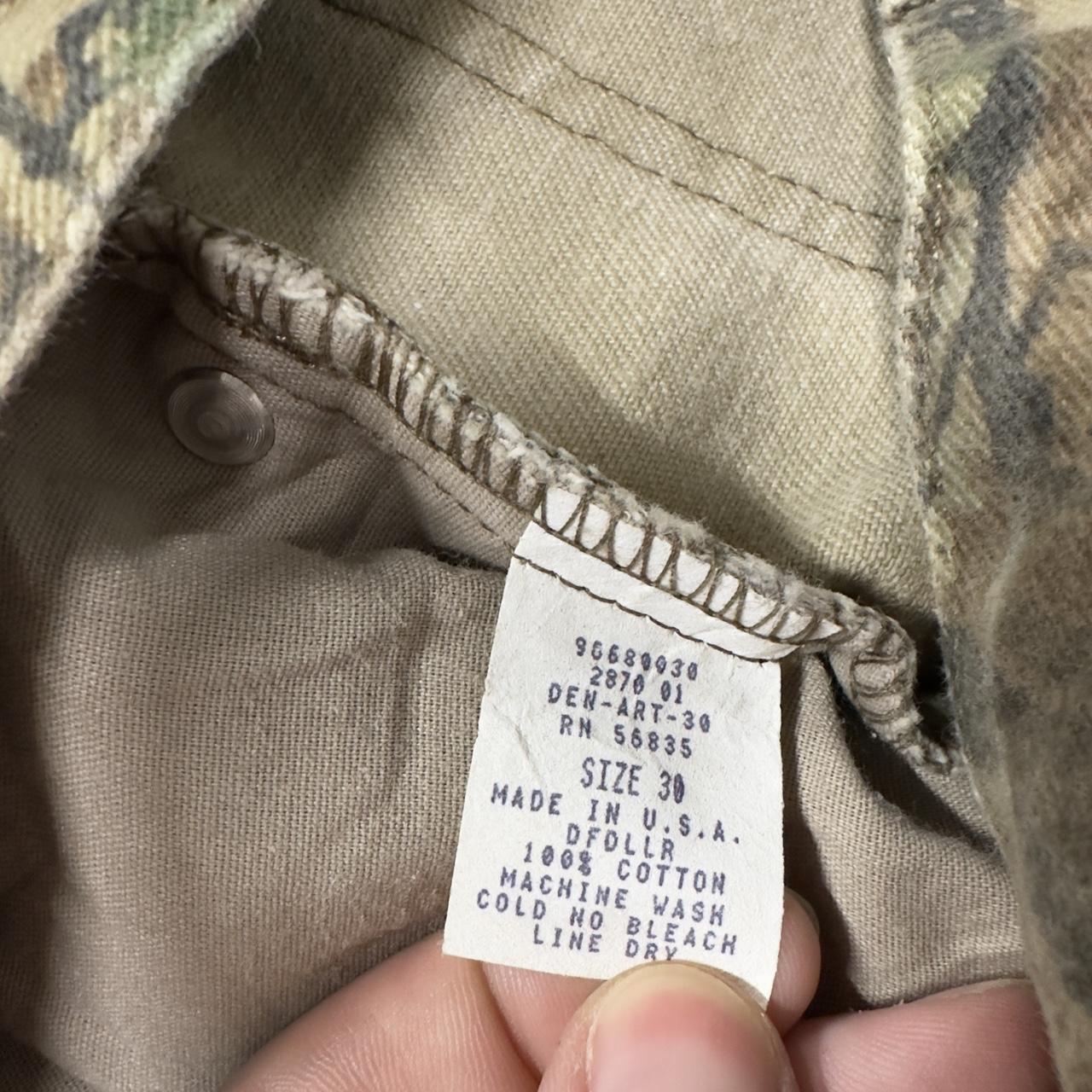 Cabela's Realtree camo pants Y2K khaki Straight camouflage pattern outdoors hunting utility trousers