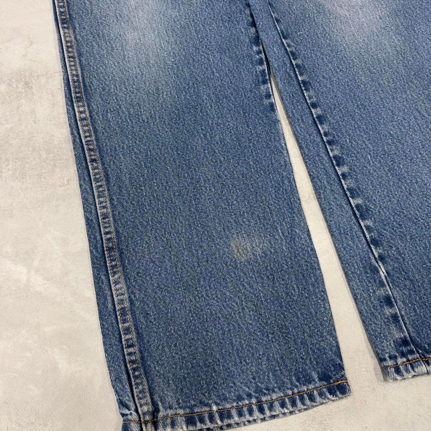 Dickies jeans W38L30 loose blue denim 90s style skater style jeans