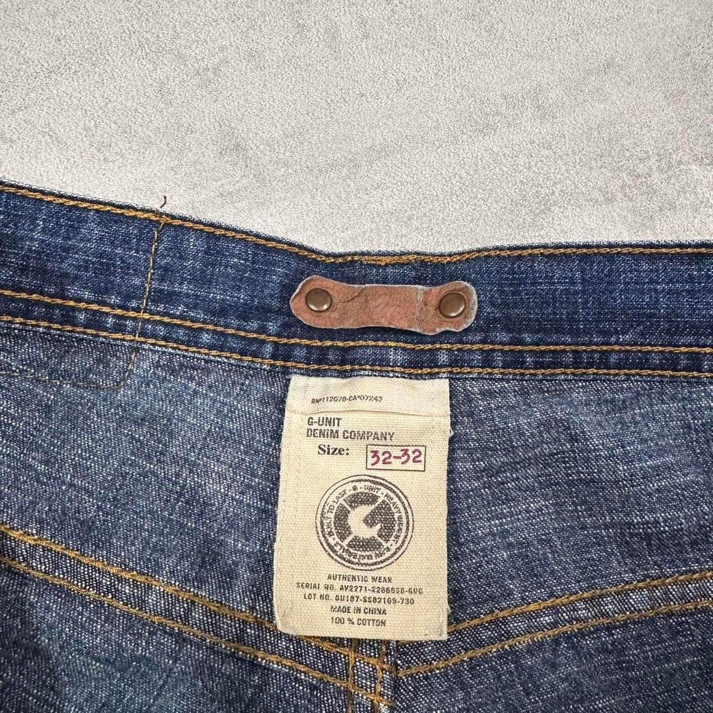 Mens baggy G Unit jeans W32 L32