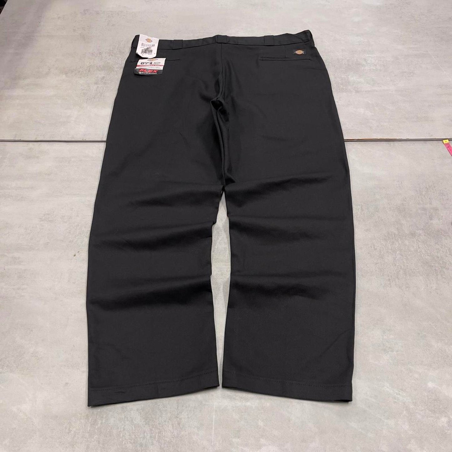 Baggy Dickies 874 pants W42 L30 black loose twill chino style skater pants
