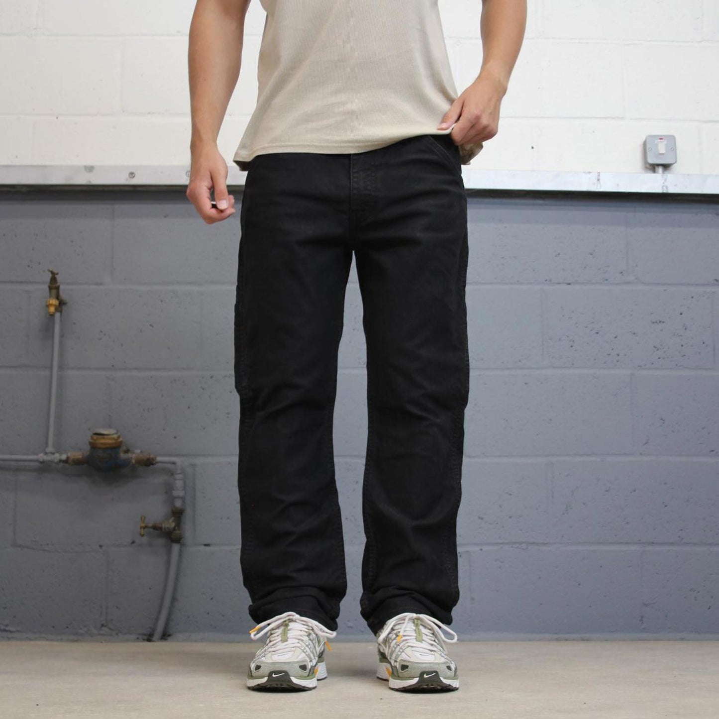 Black Levis Carpenter Jeans W38L32