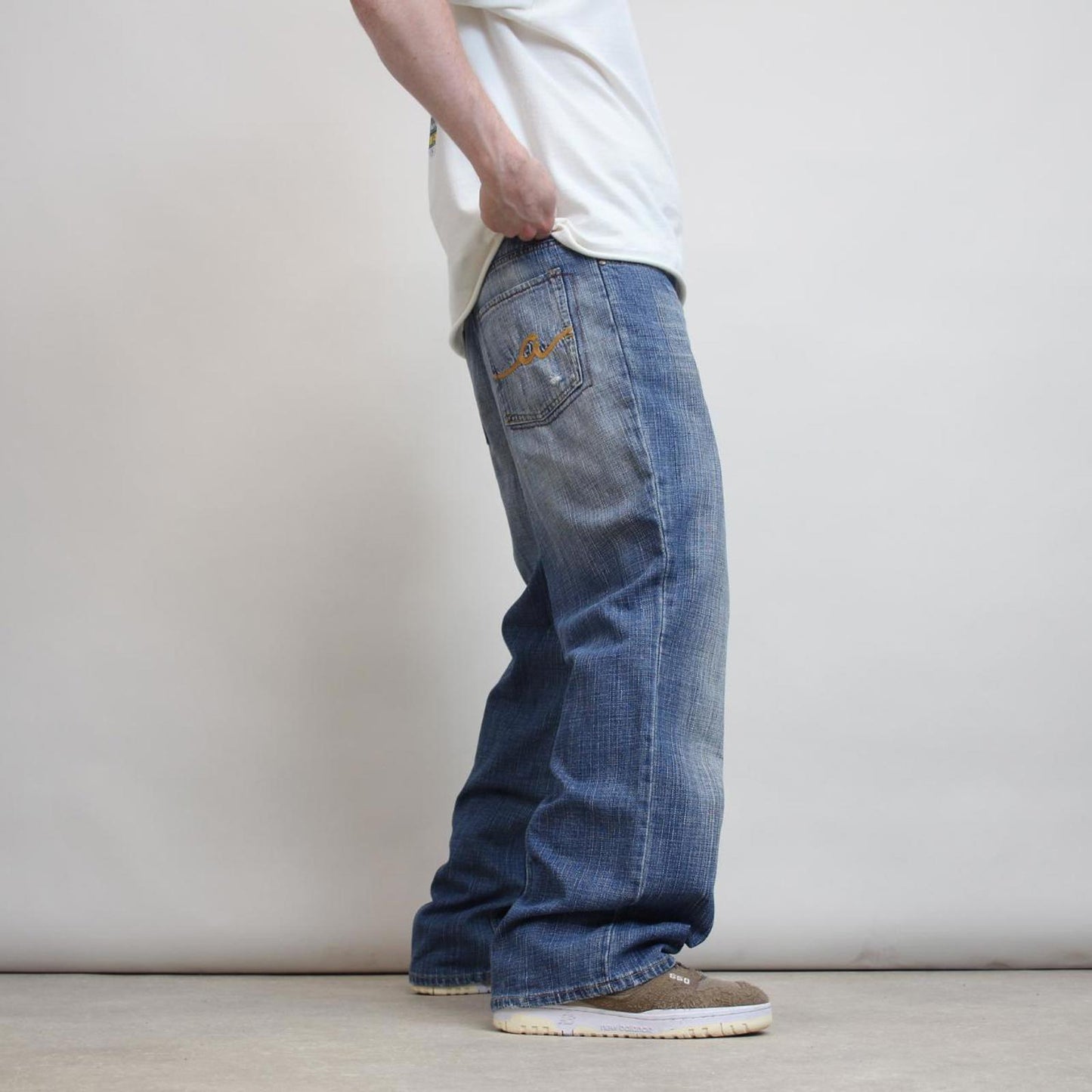 Mens baggy Attitude jeans W32 L30