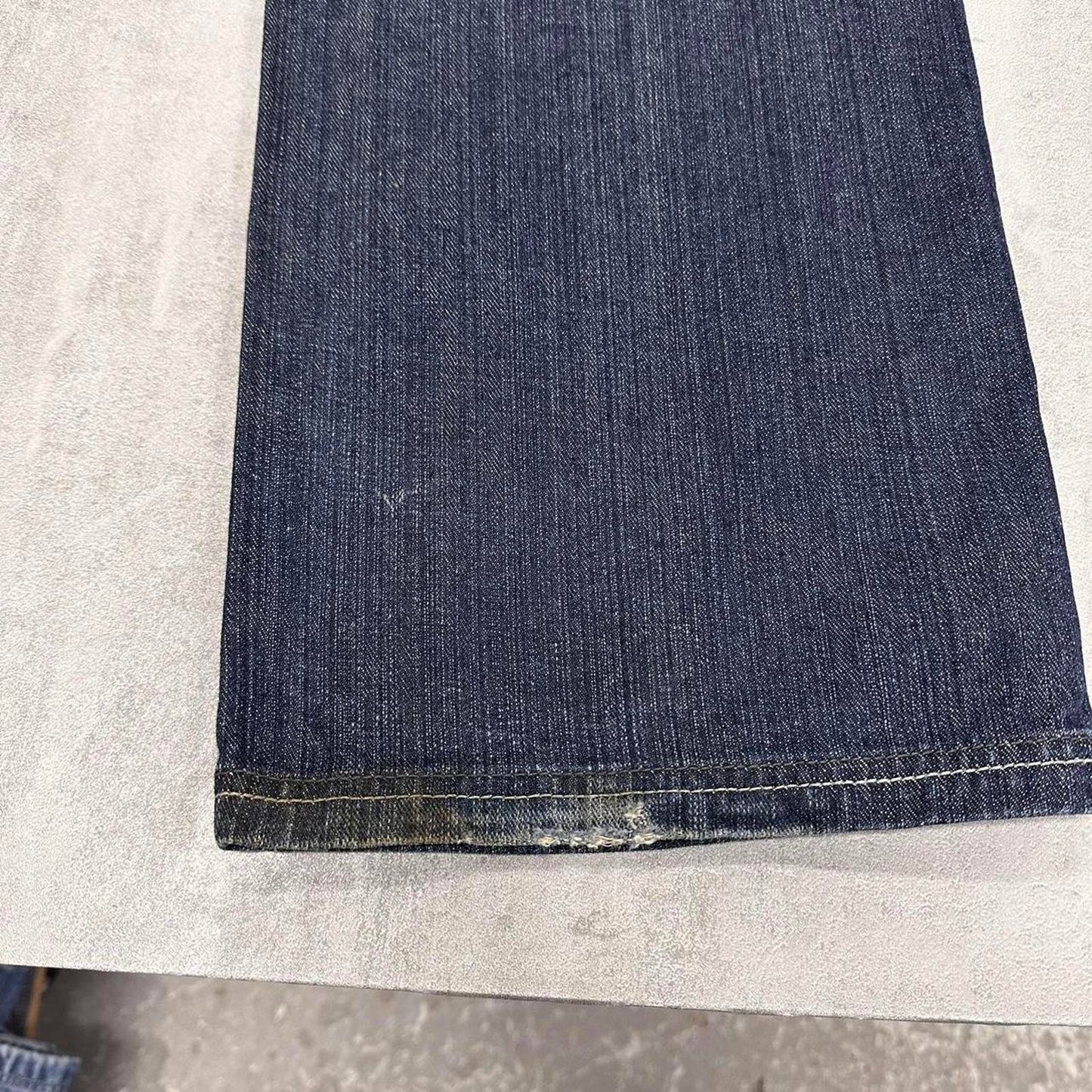 Blue baggy Phat Farm jeans W36 L33 loose denim Y2K hip hop jeans