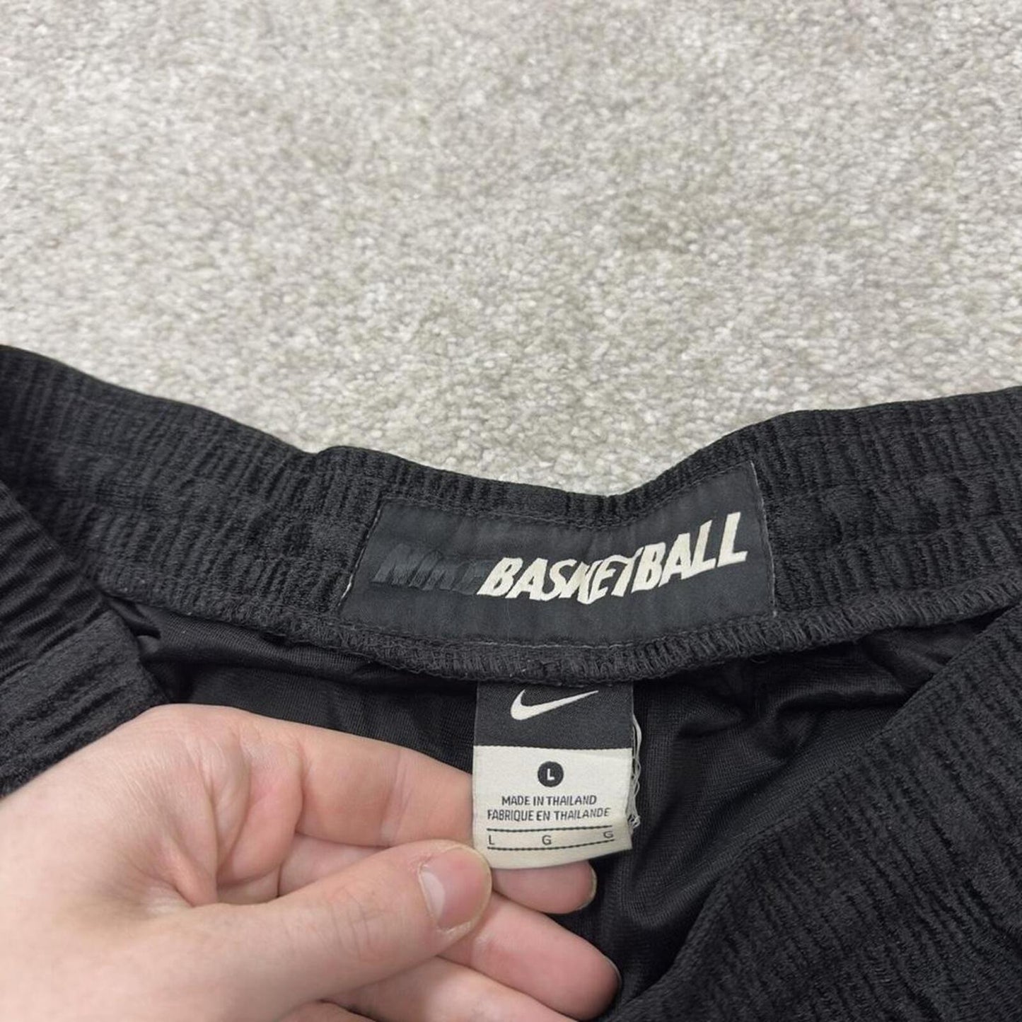 Nike basketball sports shorts y2k black Causal style comfy loose floaty summer gym shorts