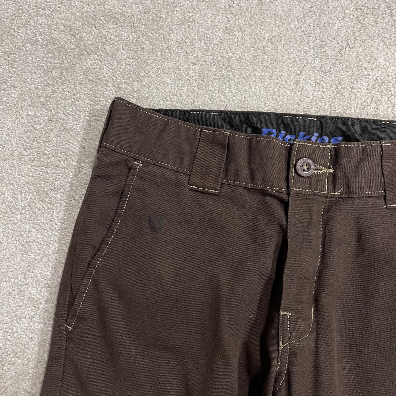 Dickies cargo pants relaxed y2k brown Comfy chino style skate work trousers