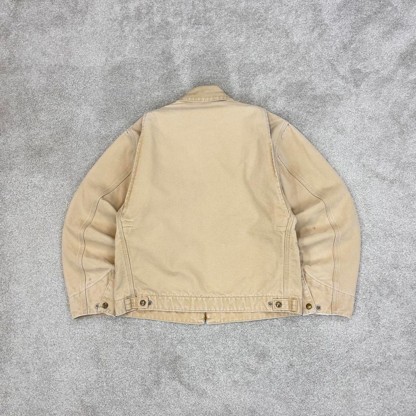 Vintage cream Carhartt Detroit jacket Medium technical boxy cropped fit 90s skater style