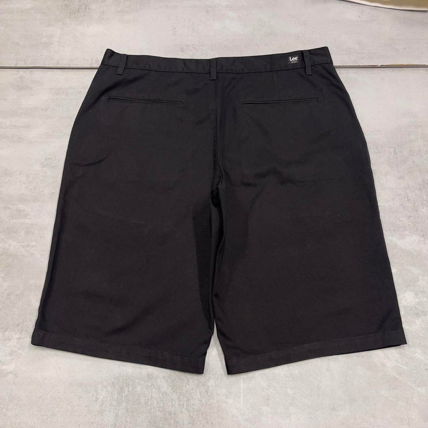 Mens black Lee shorts W40