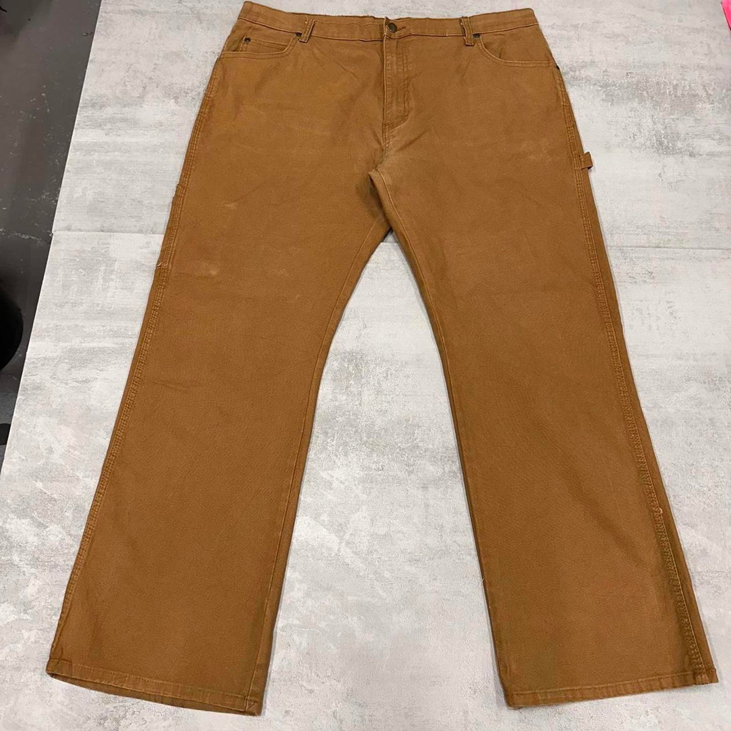 Tan Dickies carpenter jeans W38 L30 loose skater cargo pants