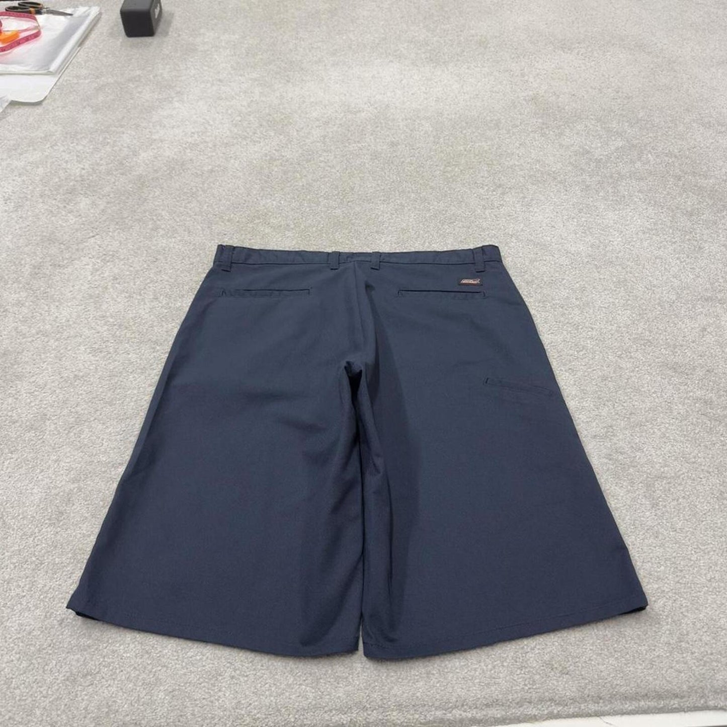 Dickies baggy carpenter shorts navy Twill chino skater style shorts wide long leg