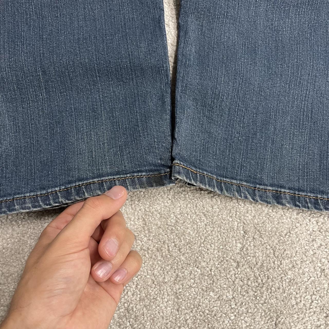 Levi's 505 straight fit jeans y2k blue Regular straight leg denim pants red tab logo