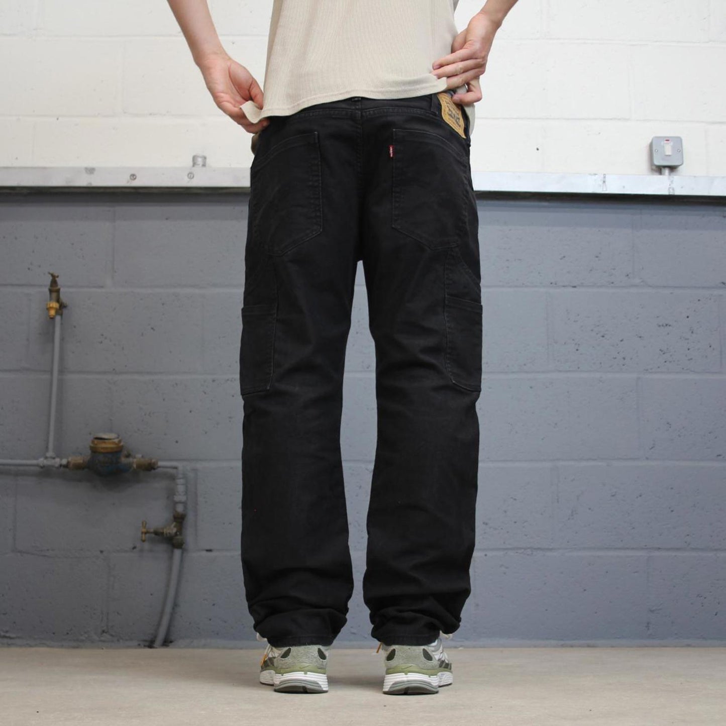 Black Levis Carpenter Jeans W38L32
